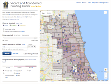 Tablet Screenshot of chicagobuildings.org